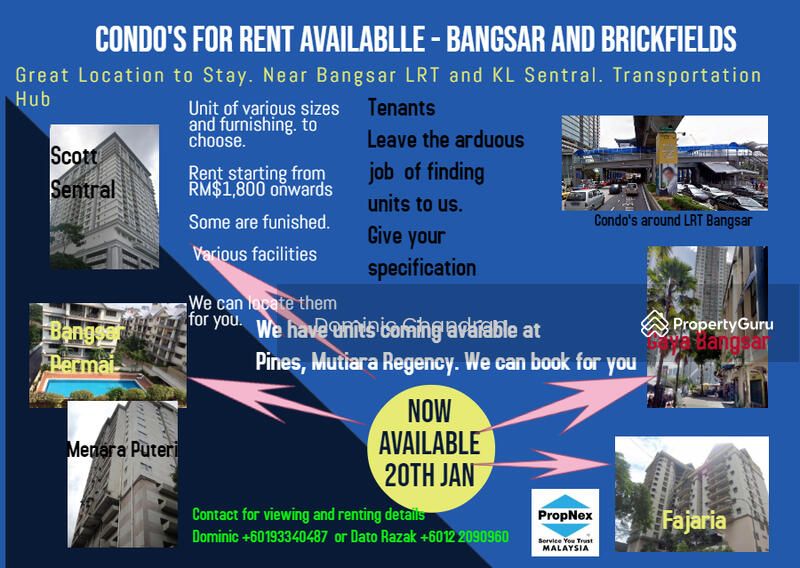 Condominium for Sale at Bangsar Permai - Dominic Chandran - PropertyGuru.com.my