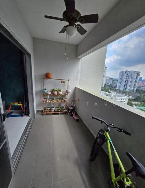 Kondominium untuk Dijual di Kiara Designer Suites - Jordan Tang - Balcony - PropertyGuru.com.my