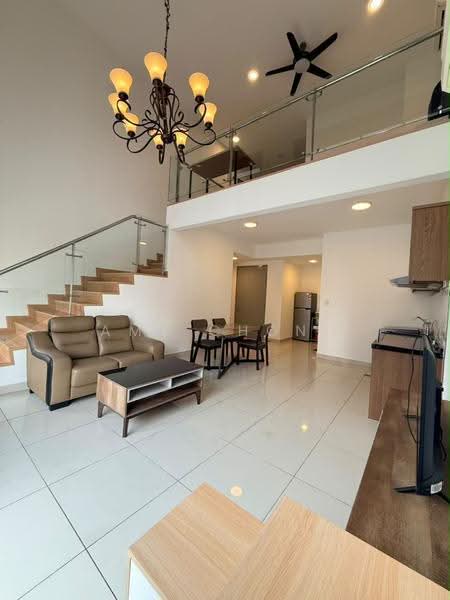 Service Residence for Sale at You Vista @ You City - Amy Chong - Living Room - PropertyGuru.com.my
