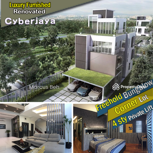 Kuala Lumpur Cyberjaya [ Luxury Renovated Bungalow ] 4 sty Corner Private Lift, Butterworth