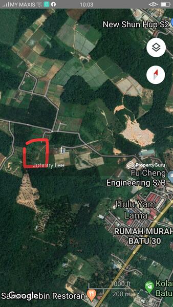 Agricultural Land for Sale in Batang Kali (Selangor) - Johnny Lee - PropertyGuru.com.my