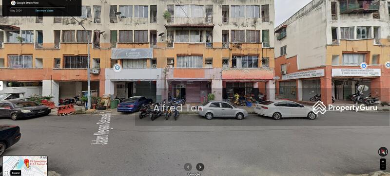 For Rent - 1st Floor Office , Megan Setapak , RM1000 , 1650sf , Facing Mainroad , Opposite Sen Heng Sri Rampai