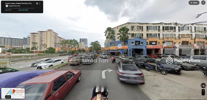 For Rent - 1st Floor Office , Megan Setapak , RM1000 , 1650sf , Facing Mainroad , Opposite Sen Heng Sri Rampai