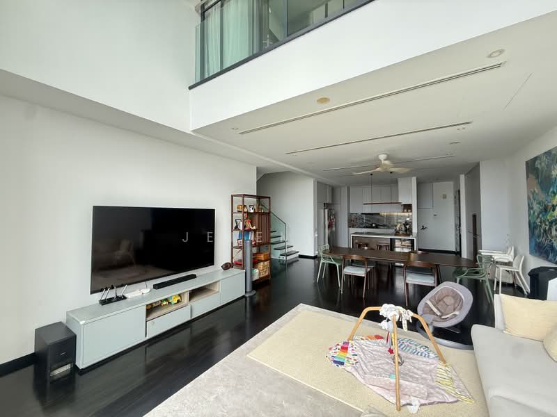 Kondominium untuk Dijual di Clearwater Residences - Jeremy . - Living Room - PropertyGuru.com.my