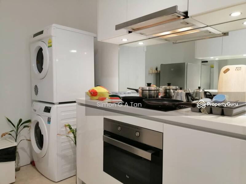 fully equipped kitchen TEKA hob, hood, oven, microwave. ELECTROLUX washer & dryer
