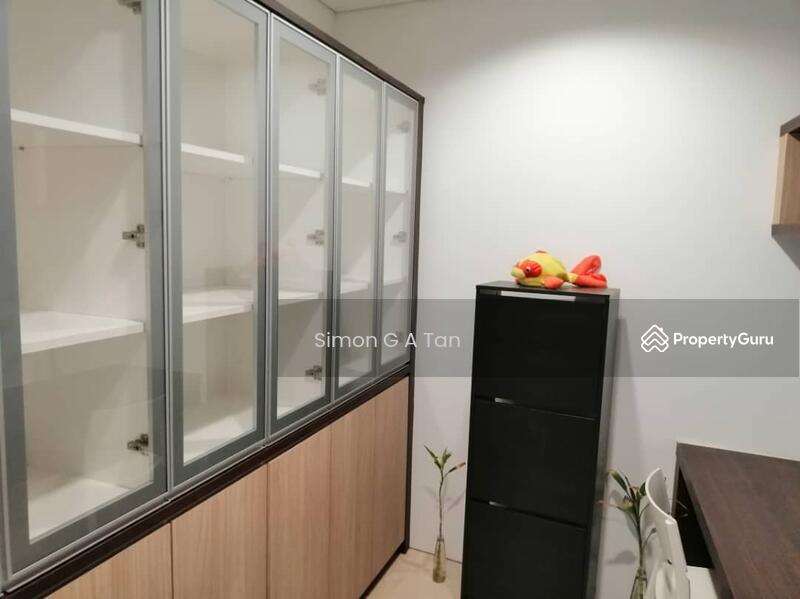 full height and width cabinets with glass doors book shelves