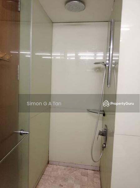 rain and hand held shower