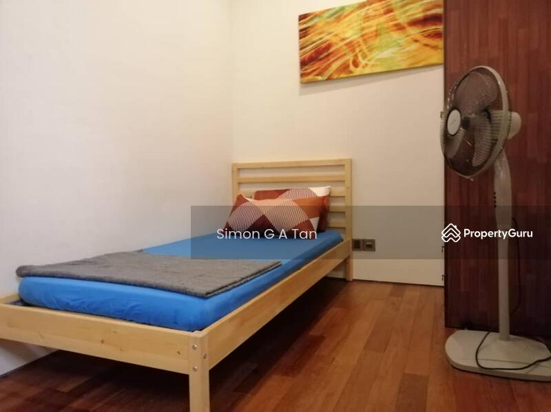 second room with bed and wardrobe