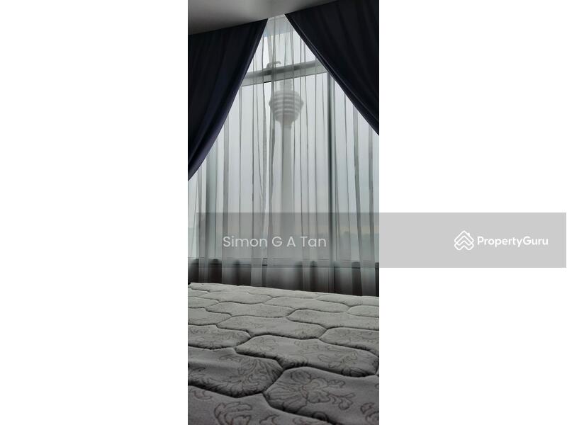 two equally large bedrooms