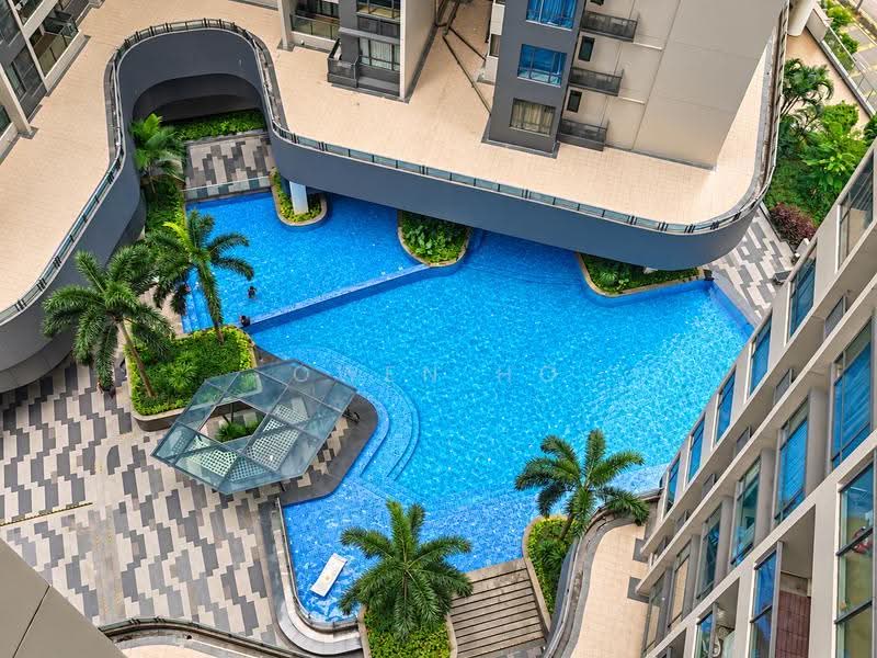 Kediaman Servis untuk Disewa di R&F Princess Cove Phase 1 - Owen Ho - Pool - PropertyGuru.com.my