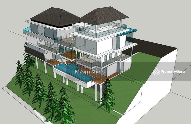 Side view: Proposed design for this lot