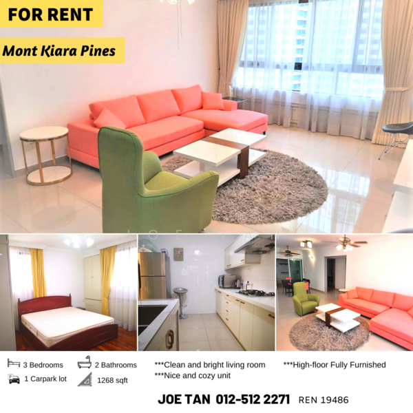 For Rent - Mont Kiara Pines