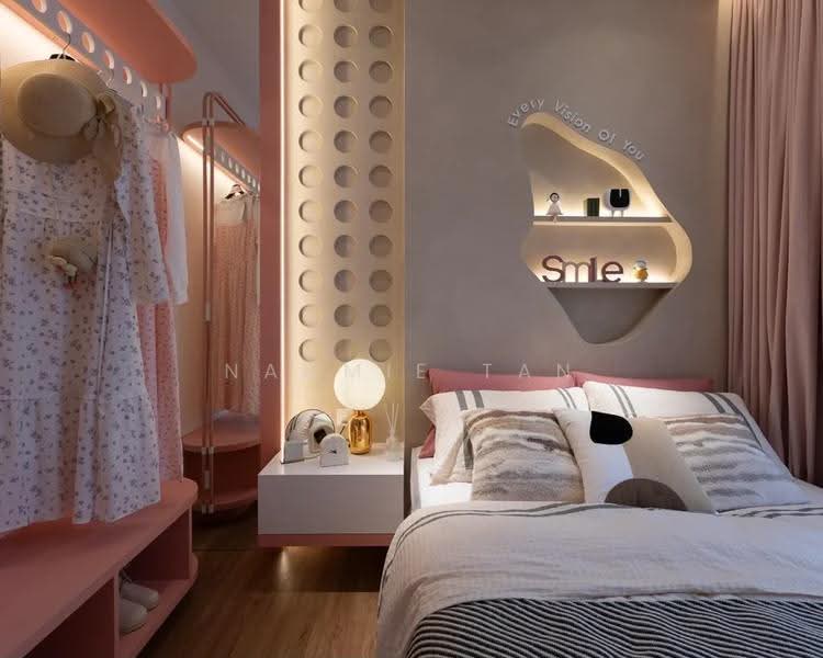 Service Residence for Sale at Stellaris @ Riana Dutamas - Naomie Tan - Bedroom - PropertyGuru.com.my