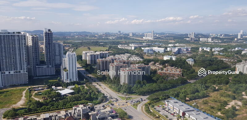 Kediaman Servis untuk Disewa di Tamarind Suites - Salleh Hamdan - Actual View from the Room. On a sunny day, KL City Skyline can be observed from start to end - PropertyGuru.com.my