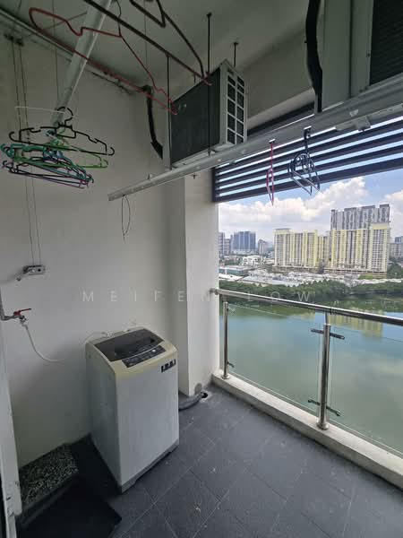 Service Residence for Rent at Zen Suites @ Zetapark - Meifen Low - Balcony - PropertyGuru.com.my
