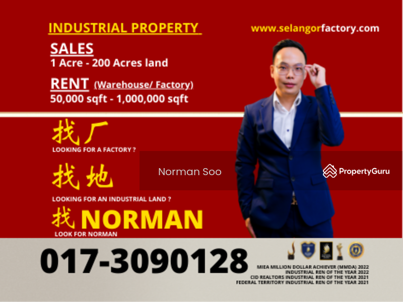 For Sale - 11 % ROI Industrial Property for Sales in North Port, Port Klang, Klang Selangor