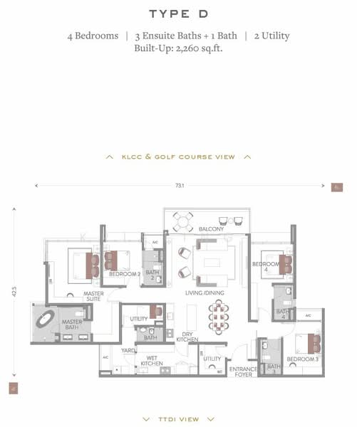 Service Residence for Sale at Jendela Residences - Kristing . - PropertyGuru.com.my