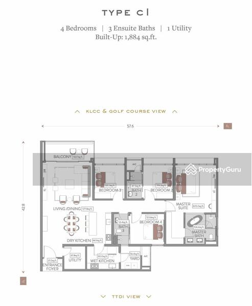 Service Residence for Sale at Jendela Residences - Kristing . - PropertyGuru.com.my