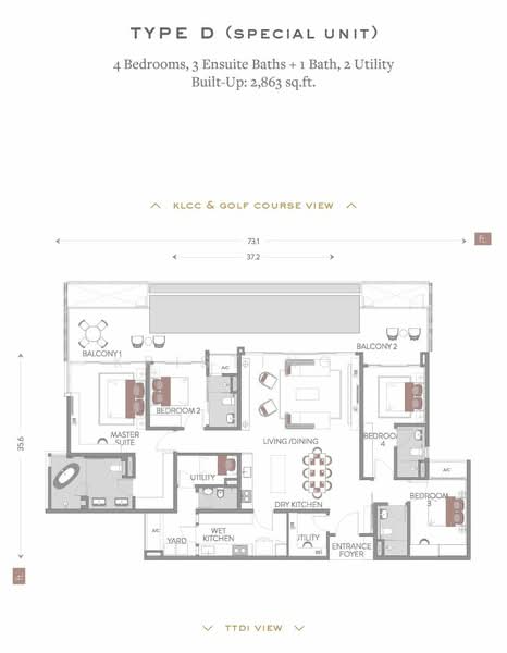 Service Residence for Sale at Jendela Residences - Kristing . - PropertyGuru.com.my