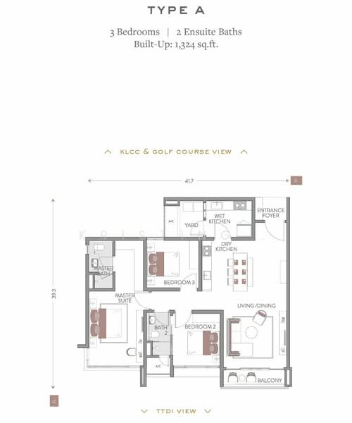 Service Residence for Sale at Jendela Residences - Kristing . - PropertyGuru.com.my