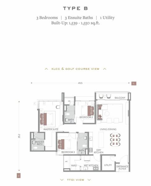 Service Residence for Sale at Jendela Residences - Kristing . - PropertyGuru.com.my