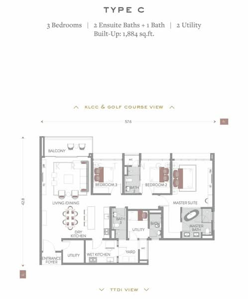 Service Residence for Sale at Jendela Residences - Kristing . - PropertyGuru.com.my