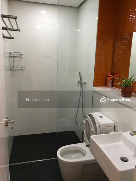 Servis Apartment untuk Dijual di Arcoris Business Suites - Nicole Lee - designed bathroom - PropertyGuru.com.my