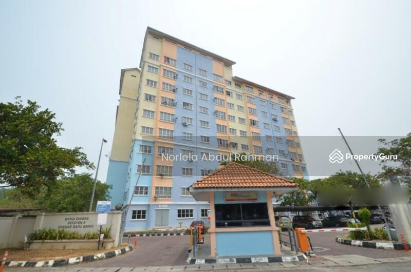 Bangi Idaman Apartment untuk RENT Jalan 5c/5 Off Jalan Fairuza