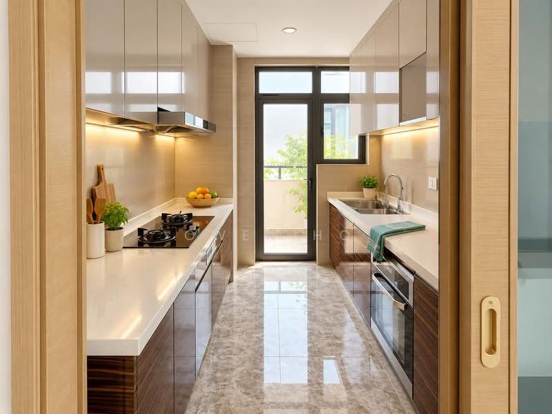Kediaman Servis untuk Disewa di R&F Princess Cove Phase 1 - Owen Ho - Kitchen - PropertyGuru.com.my