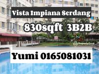 No Longer Available Vista Impiana Jalan Cemara Seri Kembangan Selangor 3 Bedrooms 830 Sqft Apartments Condos Service Residences For Sale By Jimmy Koh Rm 199 999 32805070
