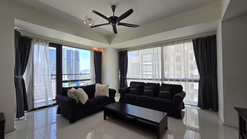 Condominium for Rent at Hampshire Place - Rehvus Tan - Living Room - PropertyGuru.com.my