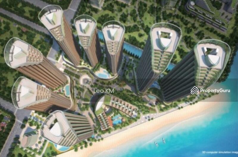 The Rise Residences & Hotel Resort Project across the road.