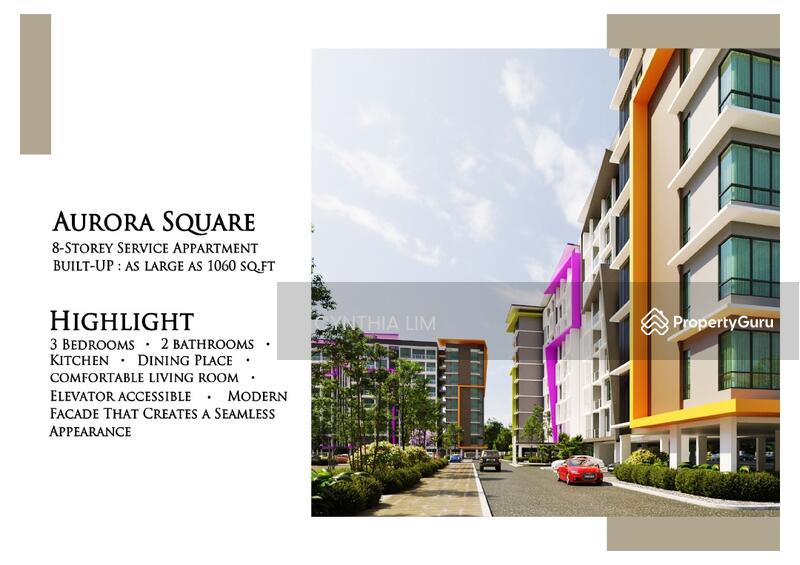 Pangsapuri untuk Dijual di Aurora Square - Cynthia Lim - PropertyGuru.com.my