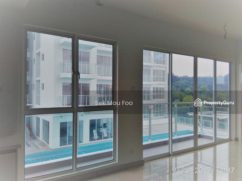 Condominium for Rent at Duet Residence - Foo Sek Mou - Living & Dining Loft Windows - PropertyGuru.com.my