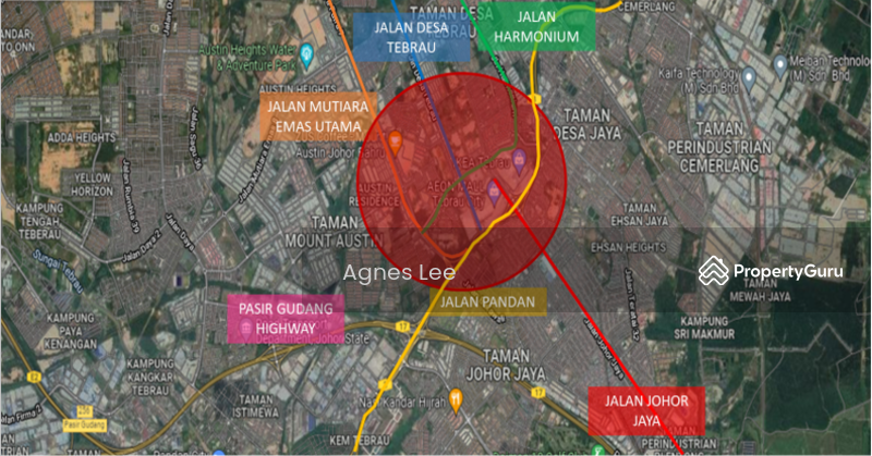 Untuk Disewa - Jalan Harmonium 24, Taman Desa Tebrau, Johor Bahru, 81100, Johor