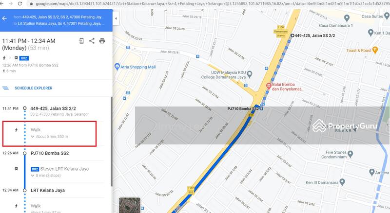 Untuk Disewa - Jalan Ss 2/2