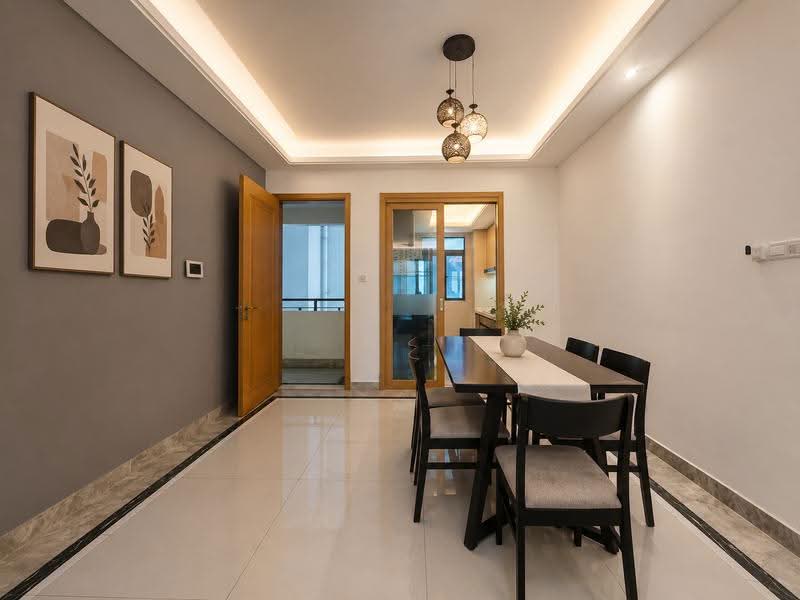 Kediaman Servis untuk Disewa di R&F Princess Cove Phase 1 - Owen Ho - Dining Room - PropertyGuru.com.my