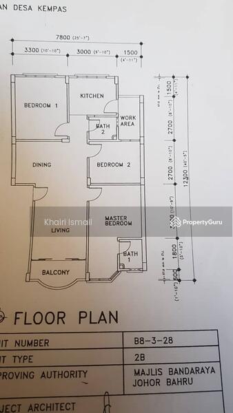 Apartment for Sale at Taman Desa Kempas - Khairi Ismail - PropertyGuru.com.my