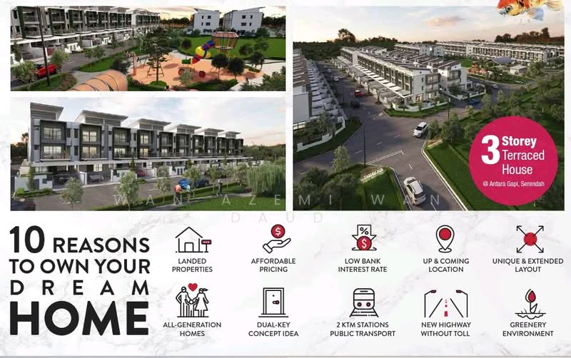 3-storey Terraced House for Sale in Rawang (Selangor) - Wan Azemi Wan Daud - PropertyGuru.com.my