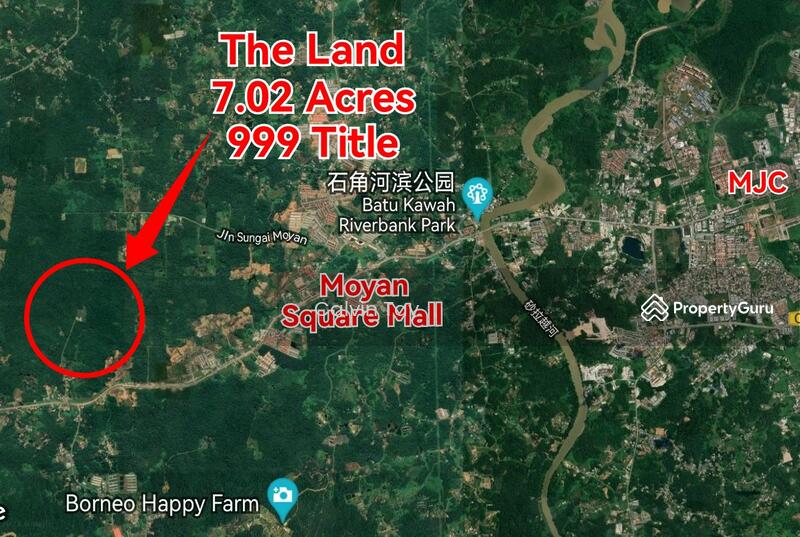 7.02 Acres Land (999 Title) at Moyan, Batu Kawa Kuching, Kuching