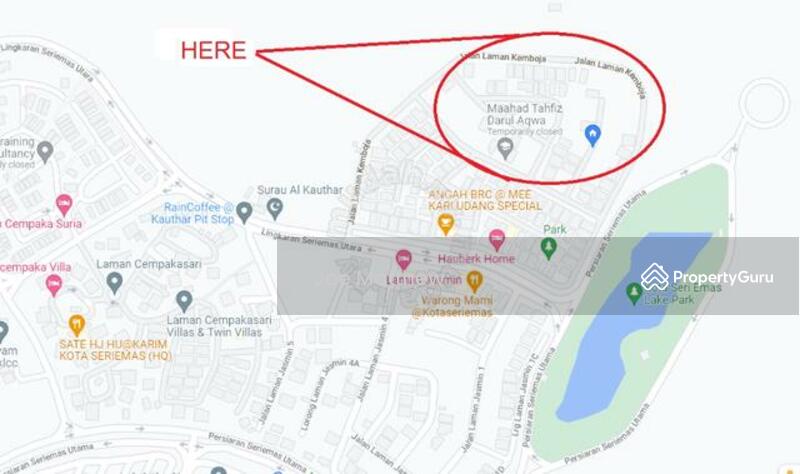 Untuk Dijual - Kota Seriemas
