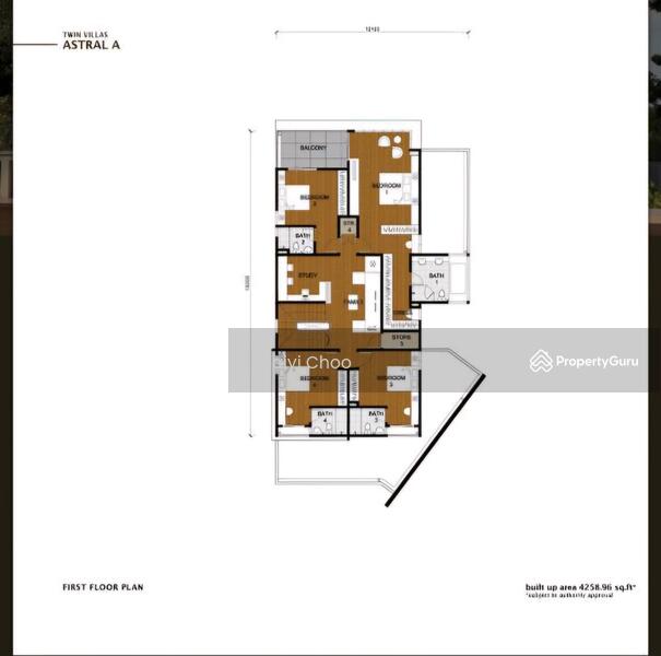Untuk Dijual - 2.5 storey Semi detached in Enclave ll ipoh