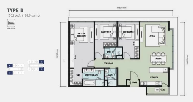 Condominium for Rent at Aria - Kate Lim - PropertyGuru.com.my