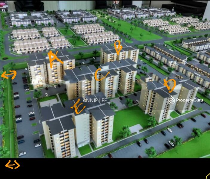 Big 966sf 3bed apartment, Affordable Sri Pertiwi Batu Kawa, Batu Kawa