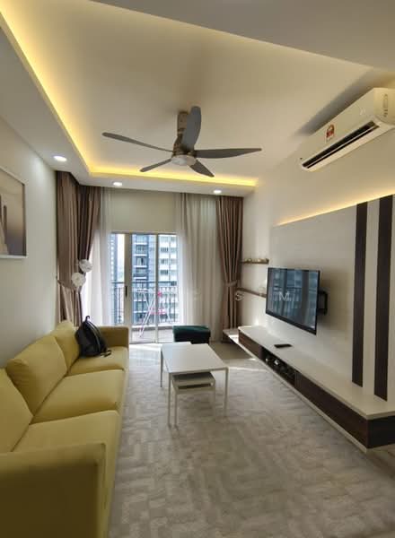 Servis Apartment untuk Disewa di Savanna Executive Suite @ Southville City - Isaac Sim - Living Room - PropertyGuru.com.my
