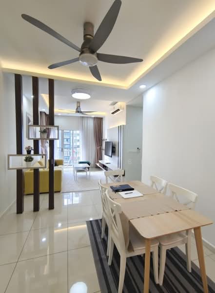 Servis Apartment untuk Disewa di Savanna Executive Suite @ Southville City - Isaac Sim - Living Room - PropertyGuru.com.my