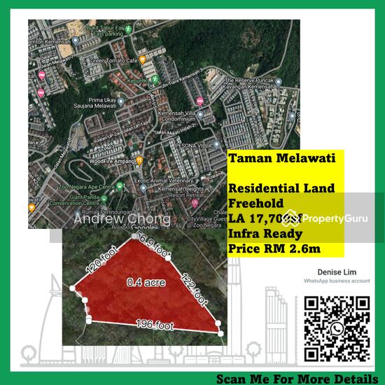 Taman Melawati untuk dijual Taman Melawati, Hulu Kelang, Selangor