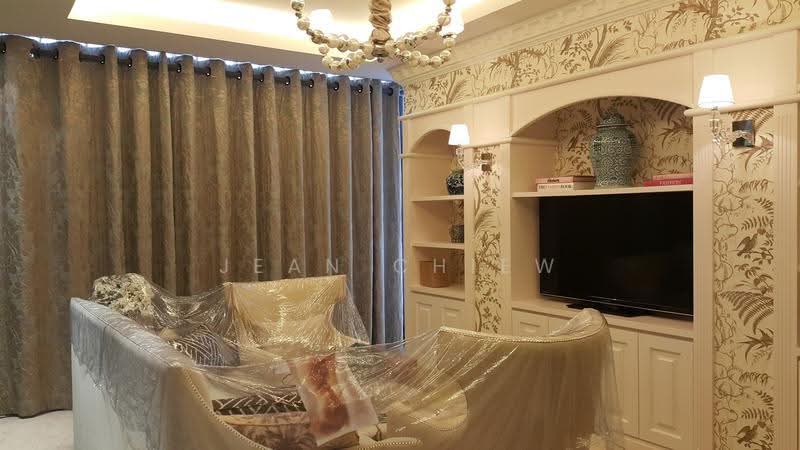 Kondominium untuk Disewa di Condominium @ The Troika - Jean Chiew - Living Room - PropertyGuru.com.my