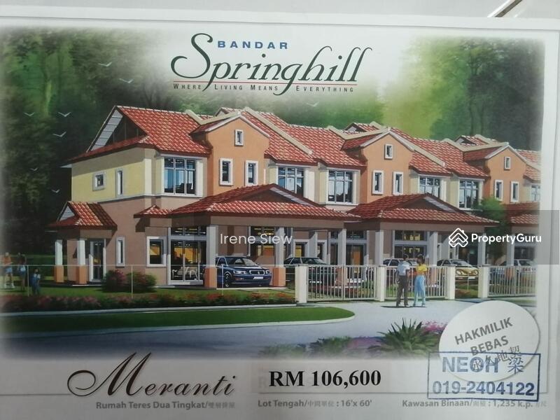 Fully Renovated Springhill Double Storey Terrace, Port Dickson, Negeri