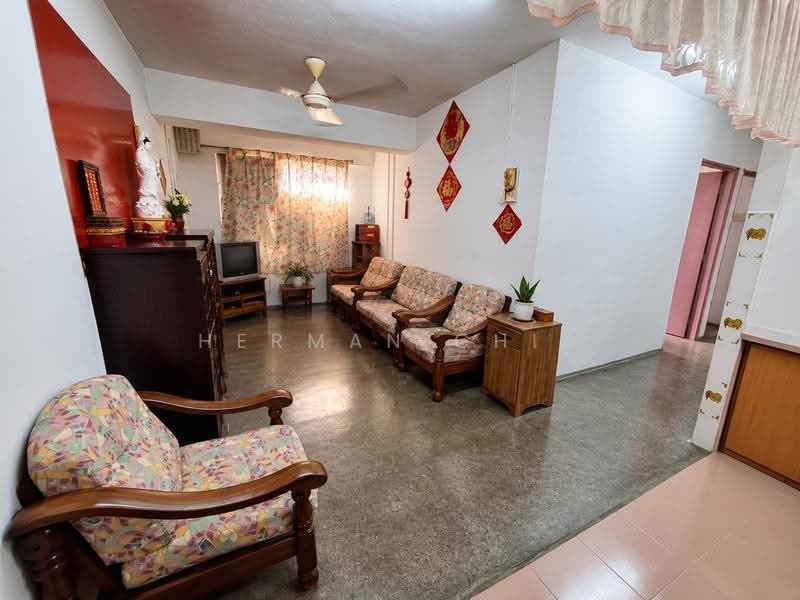 Flat for Sale at Pandan Cahaya Flat - Herman Chia - Living Room - PropertyGuru.com.my